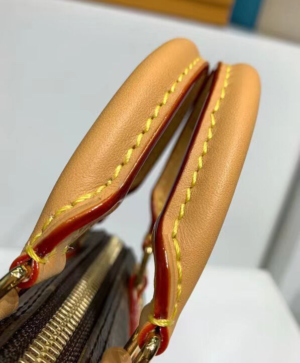 Louis Vuitton Nano speedy bag Brown